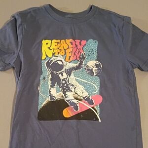 Sonoma Kids Navy Astronaut Tee Size 8